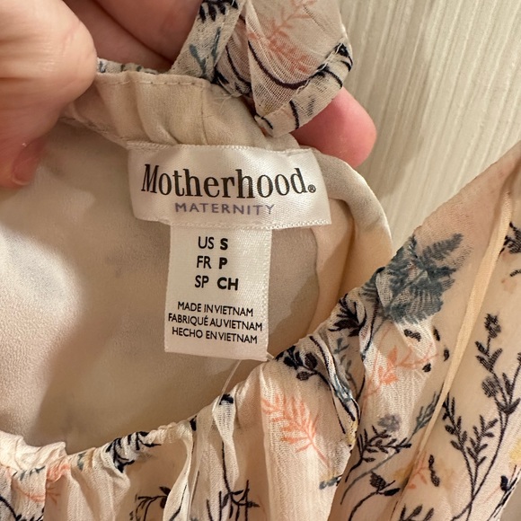 Motherhood Maternity Floral Dress, Small - Picture 4 of 4